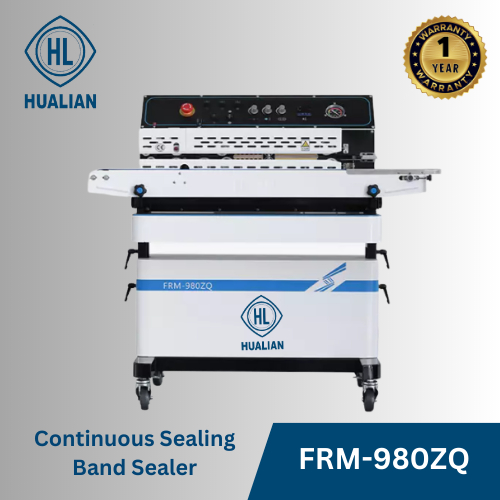 Mesin Continuous Band Sealer Nitrogen Vacuum Sealer FRM-980ZQ