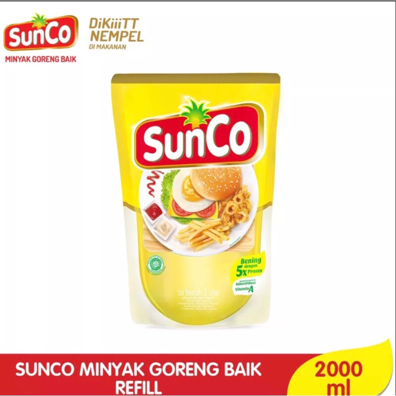 

MINYAK GORENG SUNCO 2 LITER