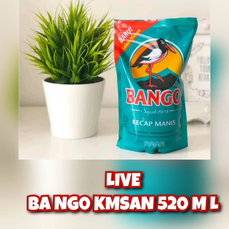 

KECAP BANGO MANIS 520 Ml POUCH