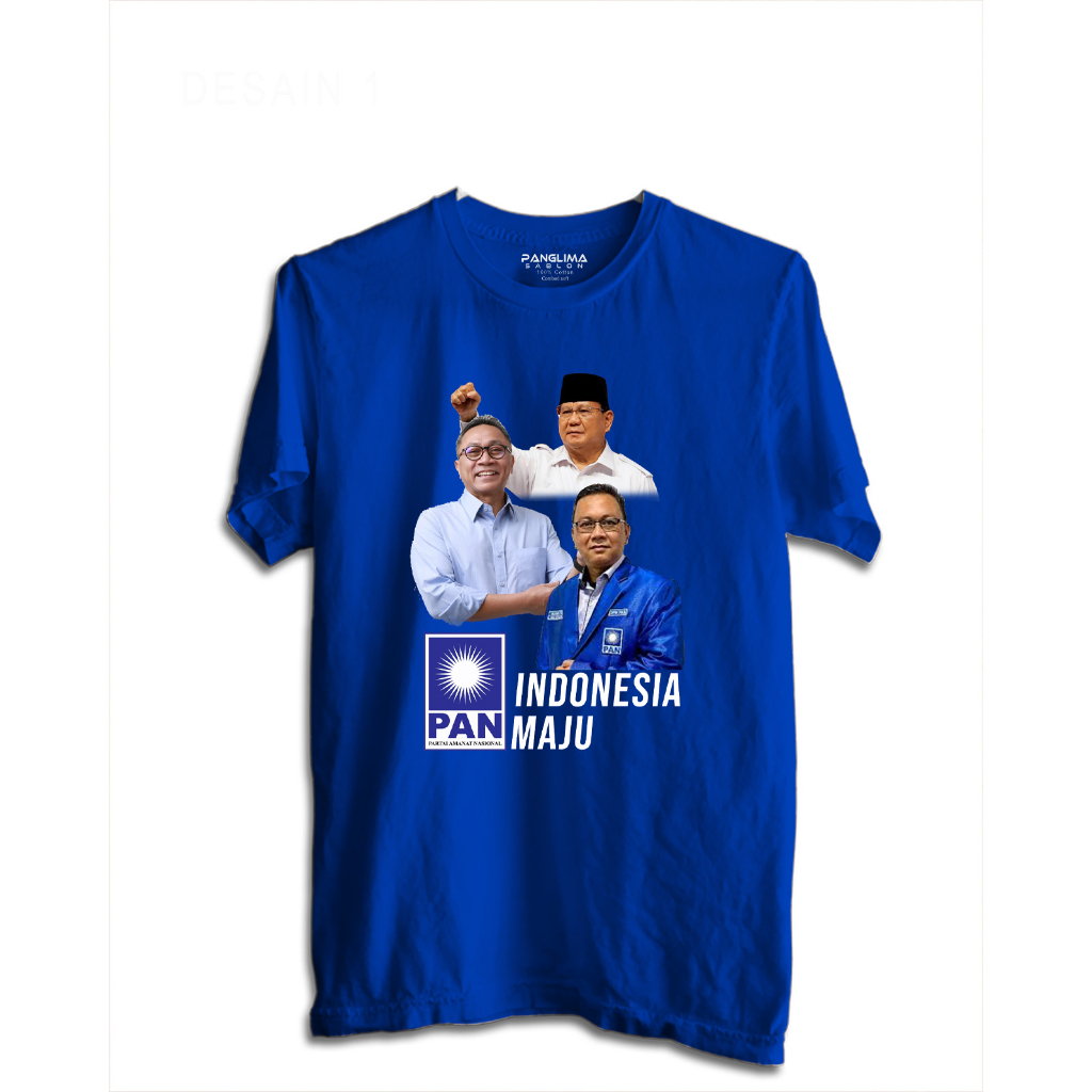 SABLON KAOS PARTAI PAN I BAJU PARTAI PAN I SERAGAM PARTAI PKB I SABLON PARTAI PAN I SABLON KAOS PART