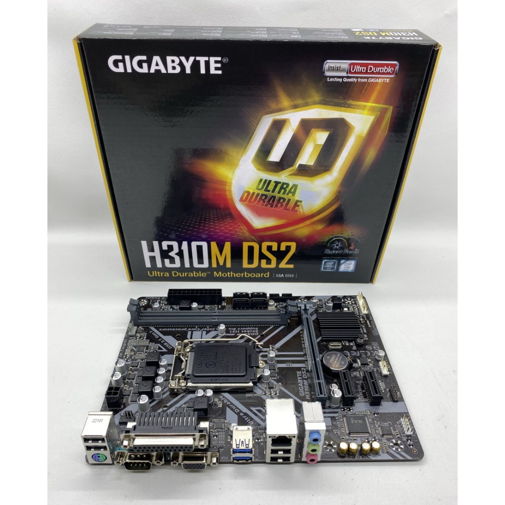 PAKET MOTHERBOARD GIGABTYE H310M DS2+I3 9100+FAN