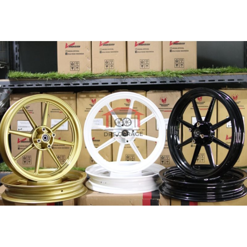 VELG VROSSI COMET PALANG 8 MODEL RCB UK 185 X 215 RING 14 VARIO 110 125 150 BEAT SCOOPY SPACY GENIO