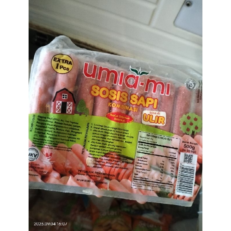 

umiami sosis ulir 500gr
