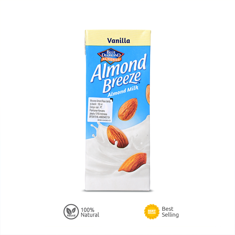 

Blue Diamond Almond Breeze Milk Vanilla 180 ml (Almond Milk)