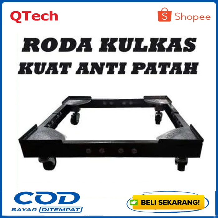 Roda Kulkas Alas Kulkas 1 Pintu / 2 Pintu Qtech Q-TECH Roda Kaki Kulkas