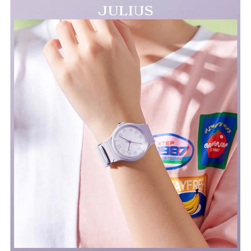 Jam Tangan Wanita Julius Karet JA-1055