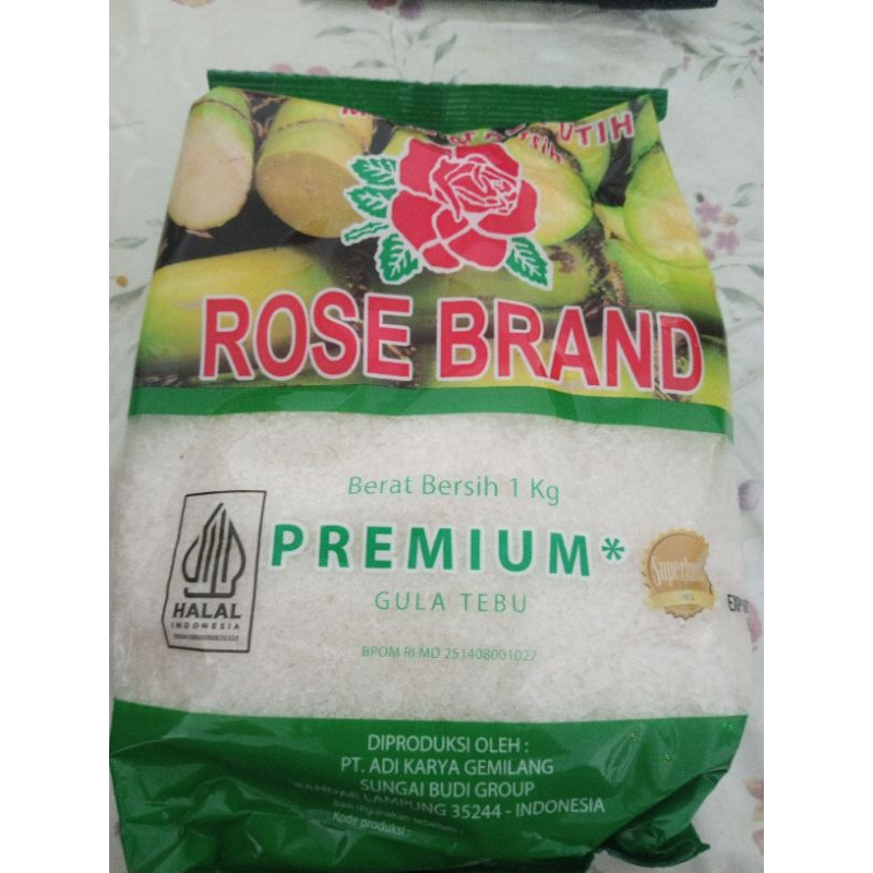 

Gula Pasir merk Ros bren
