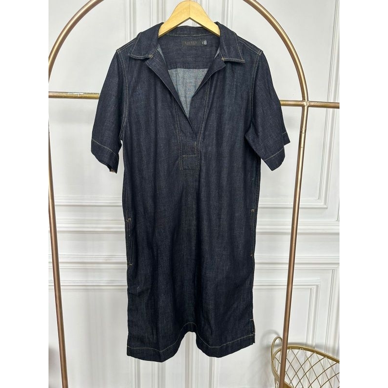 Raphla*ren denim tunic dress
