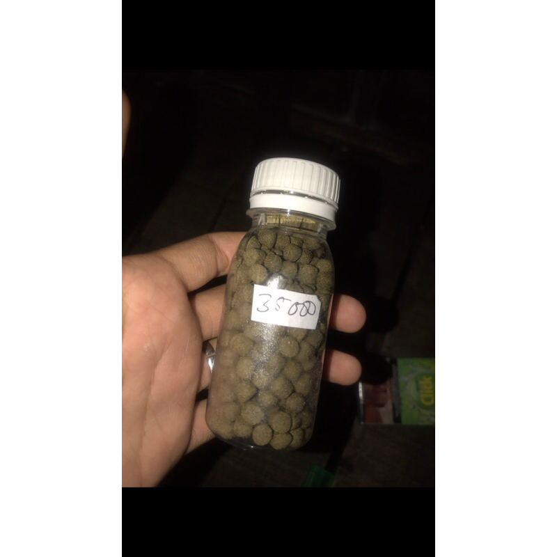 pelet channa Racikan sendiri khusus maru YS/RED penumbuh bunga Brontok