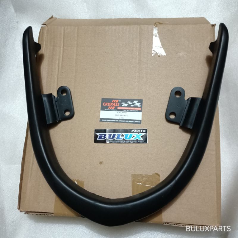 BEGEL BEHEL PEGANGAN HANDLE JOK BESI DIBALUT KARET BELAKANG REVO ABSOLUTE LAMA MODEL ORIGINAL