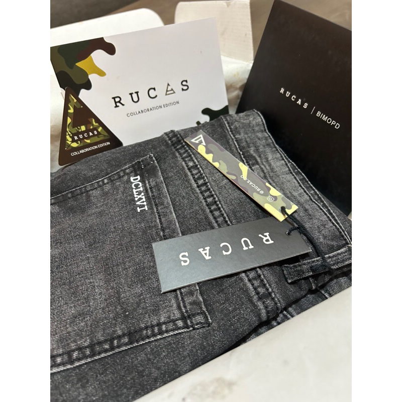 JUAL RUGI Celana Jeans RUCAS X BIMOPD Size 32 BNIB