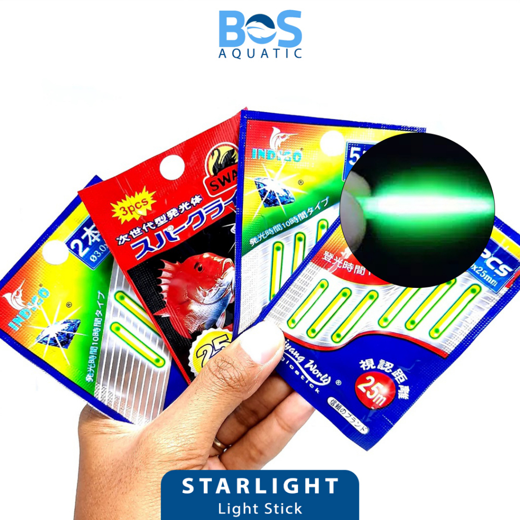 Starlet Pancing Light Stick Warna Hijau Terang & Tahan Lama Berkualitas
