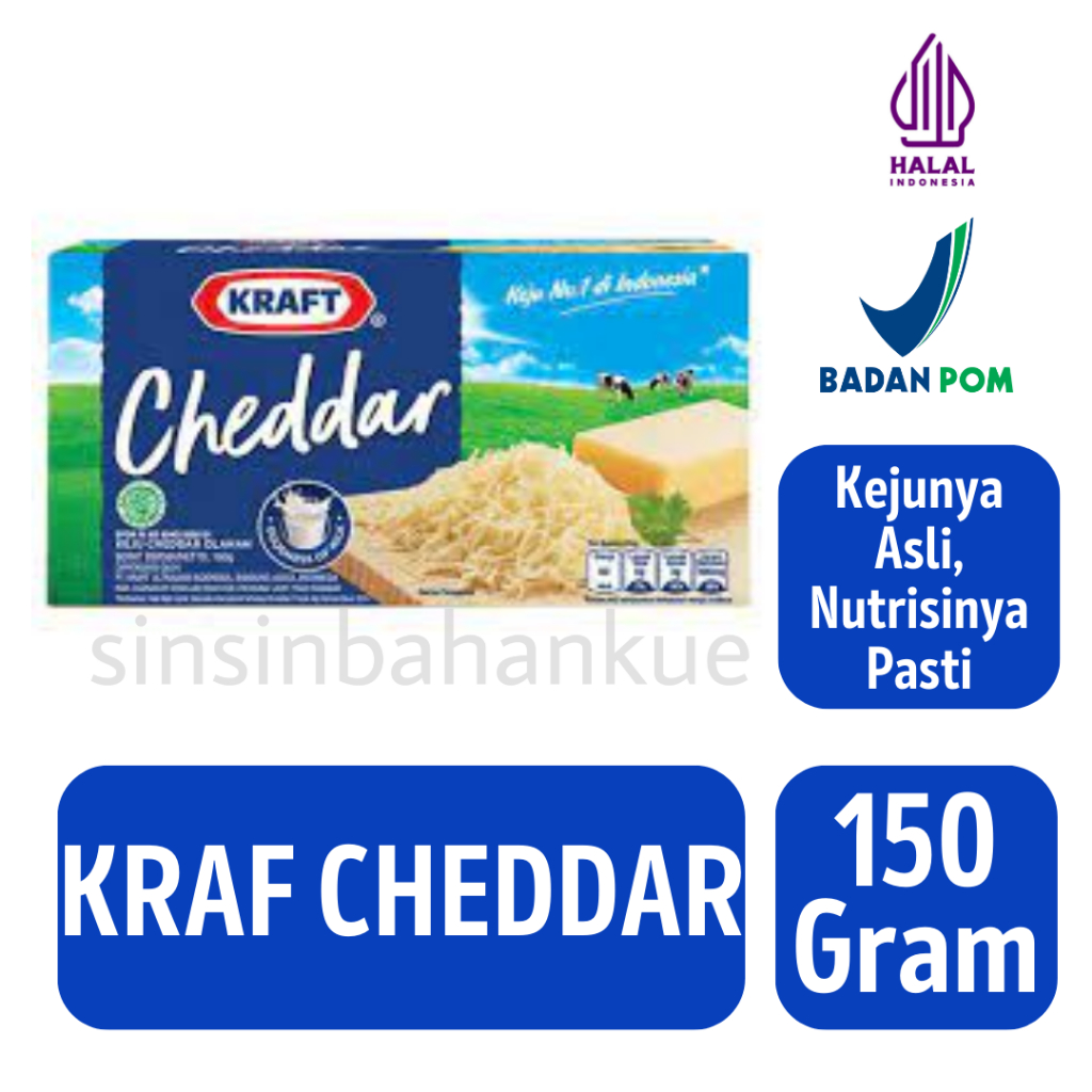 Keju Kraft Cheddar [ 70&amp; 150 gram]