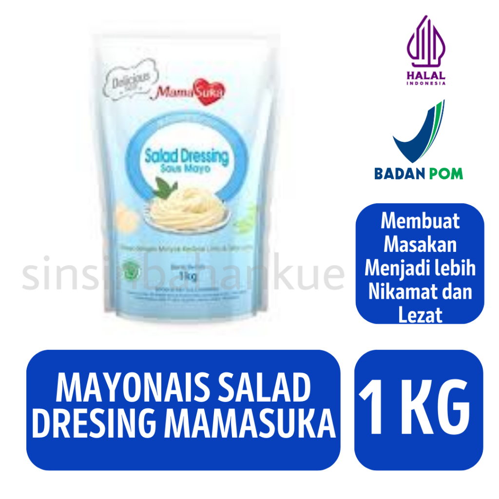 

Mayonais Mamasuka | Mayonais Salad Dressing Mamasuka[1kg]