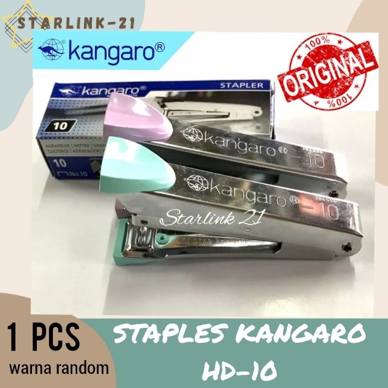 

[ORIGINAL] STAPLES KANGARO HD-10 | Staples Alat Tulis Kantor