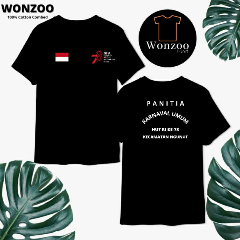 KAOS CUSTOM PANITIA  HUT RI KE-78