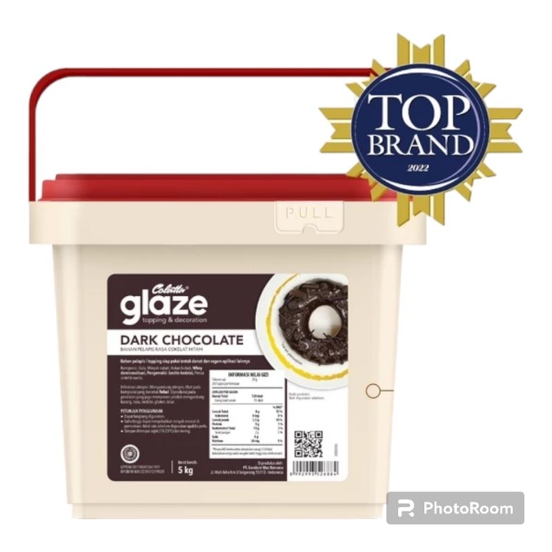 

Colatta Glaze Dark Coklat [Repack 250gram]