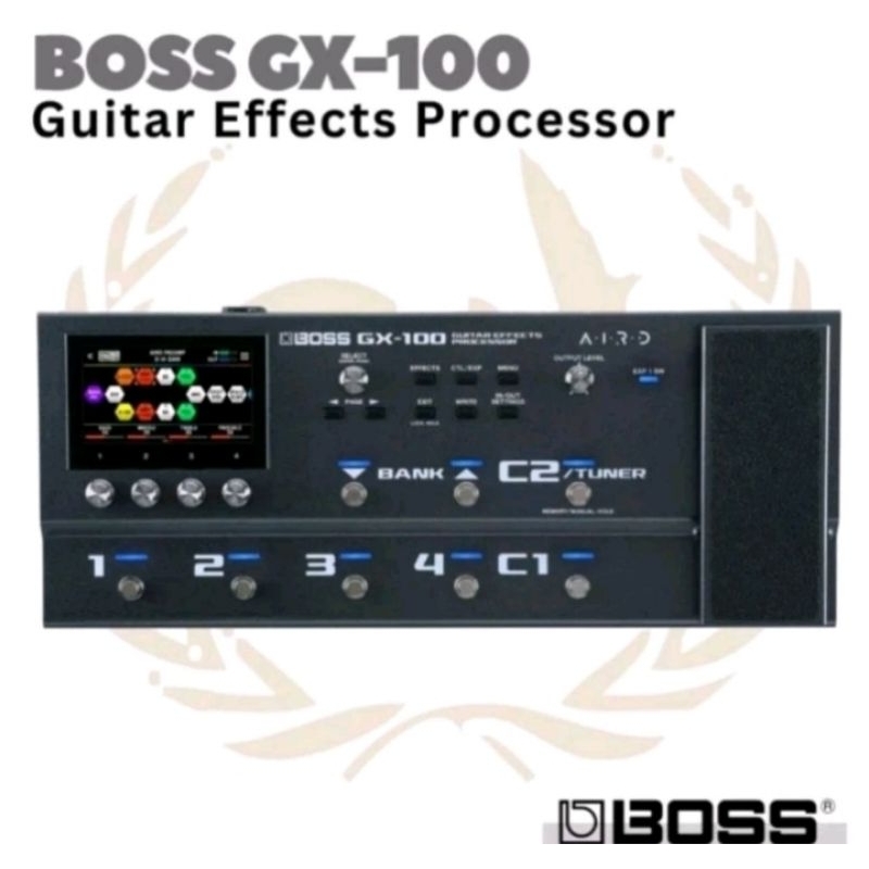 [Ready Stock] Effect Gitar  BOSS GX100 GX-100 effect guittar processor pedal efek gitar Effect Pedal