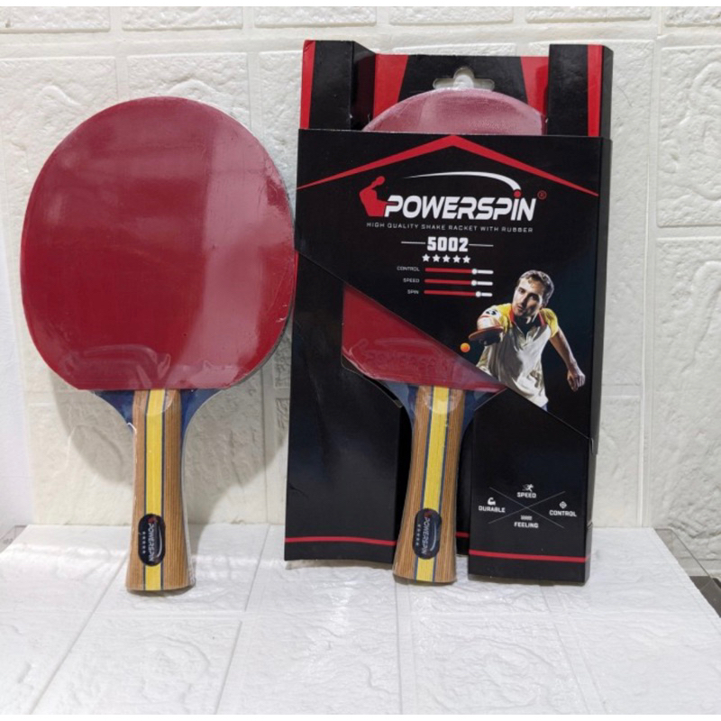 bet / bad / bat pimpong pingpong tenis meja powerspin 5002