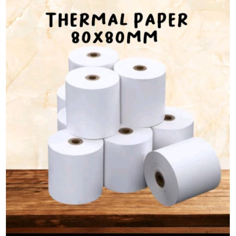 

Kertas thermal 80x80mm Untuk mesin printer thermal besar ukuran 80mm