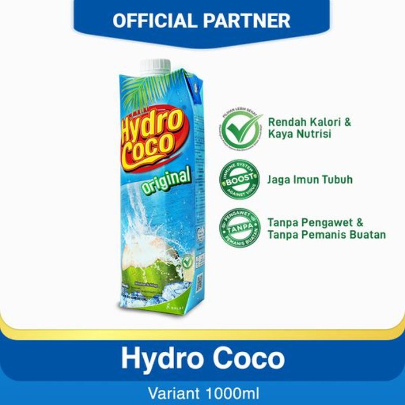 

HYDRO COCO ORIGINAL 1000ML