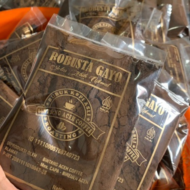 

BUBUK KOPI ROBUSTA ACEH