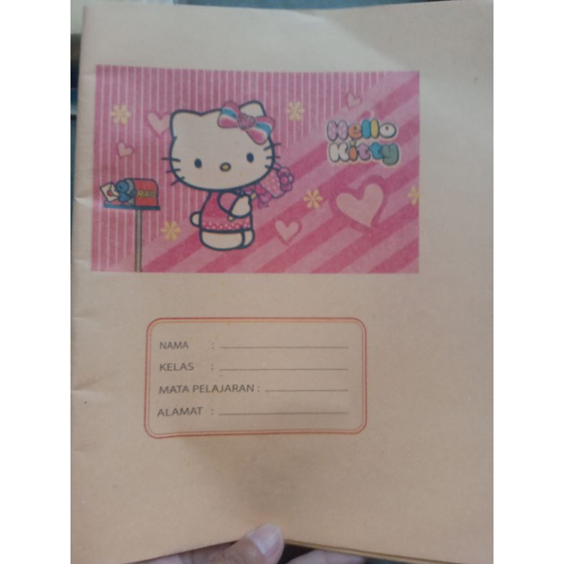 

OBRAL SAMPUL BUKU TULIS (dengan JADWAL PELAJARAN)