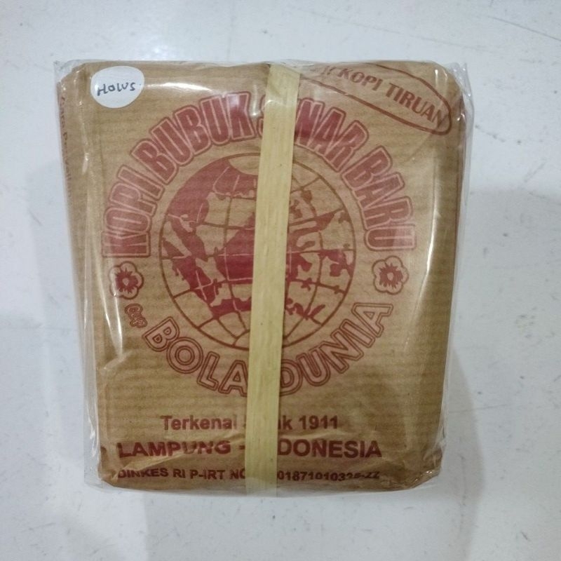 

Kopi Bubuk Bola Dunia 250gr