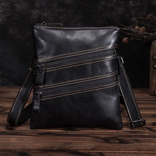 Tas Selempang Pria kulit Asli - Tas Kulit Asli Pria Selempang Original - Tas Kulit Asli