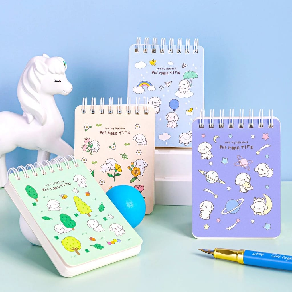 

Spiral Notebook Deli / Buku Tulis Buku Catatan Spiral Mini Pocket Size A7 S025