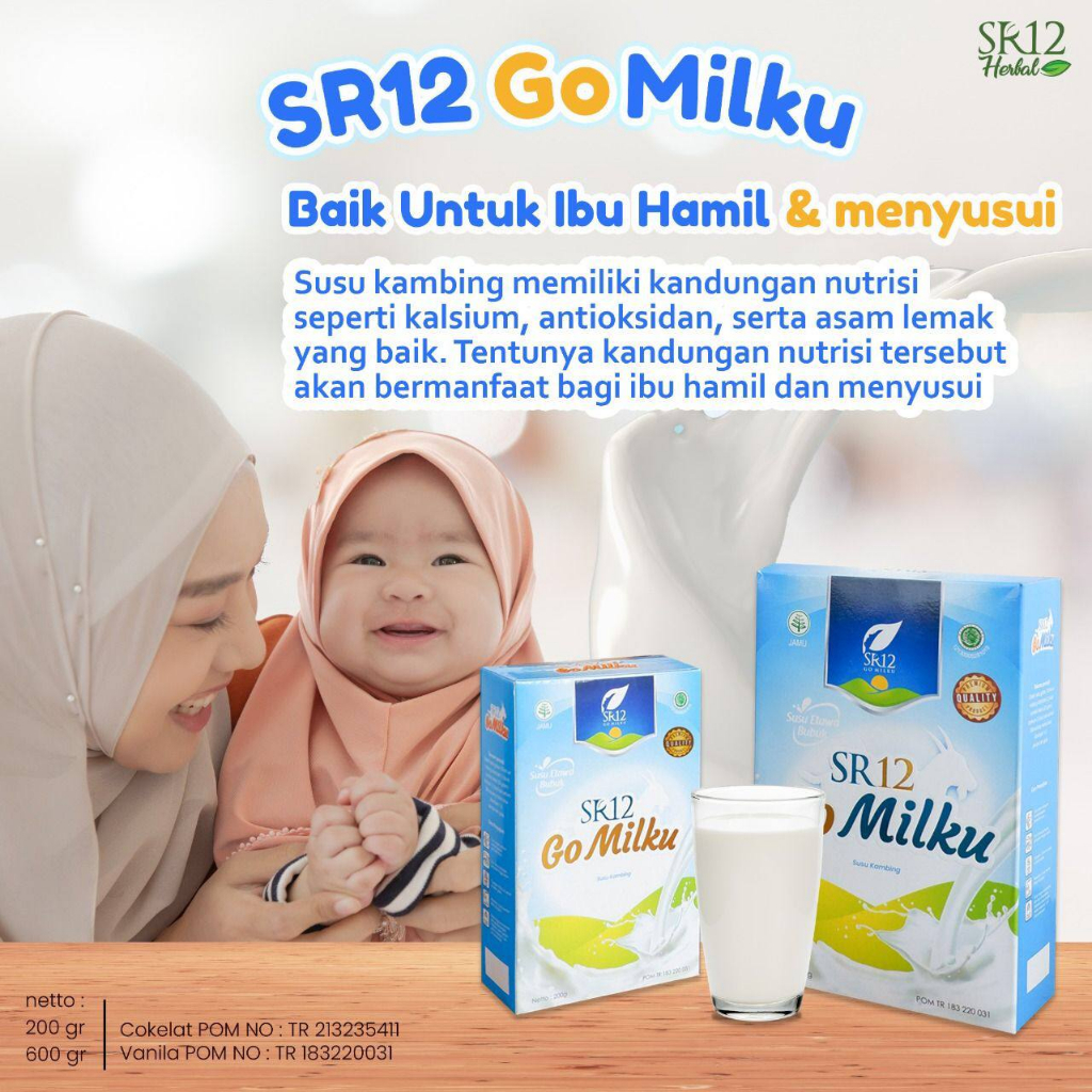 

Go Milku Susu Penggemuk Badan Anak Penambah Berat Badan Susu Kambing Suplemen Tulang Anak dan Dewasa