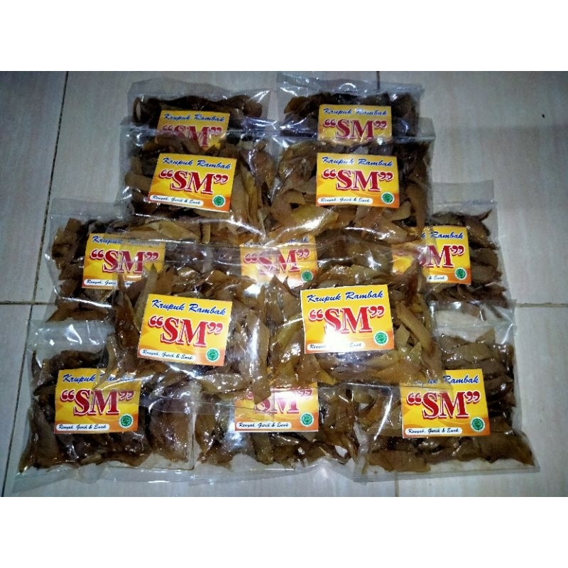 

KRUPUK KULIT RAMBAK SAPI KHAS TULUNGAGUNG