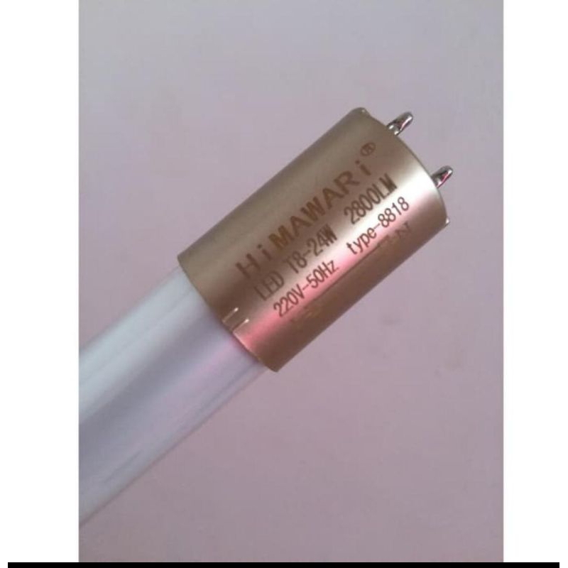 Lampu TL T8 LED 24W 24 Watt 220V Putih Daylight 6500K HIMAWARI