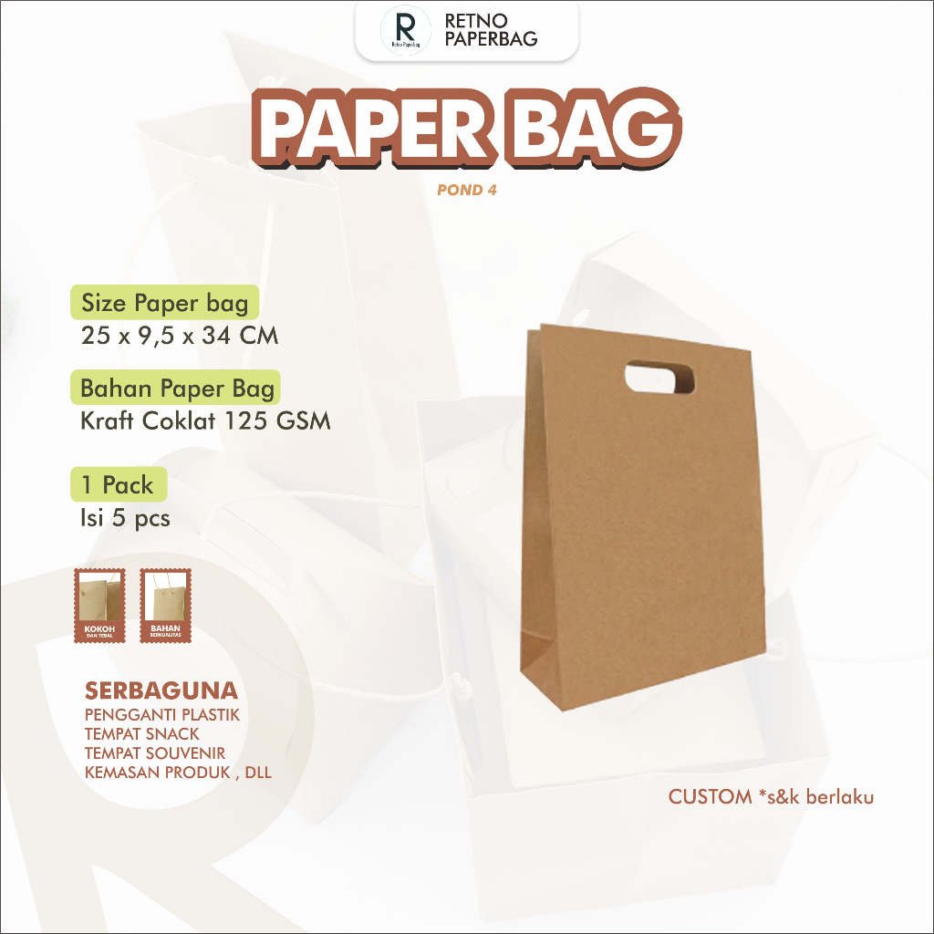 

Paper Bag Graduation Polos Serbaguna Tas Kantor-Retno Paperbag