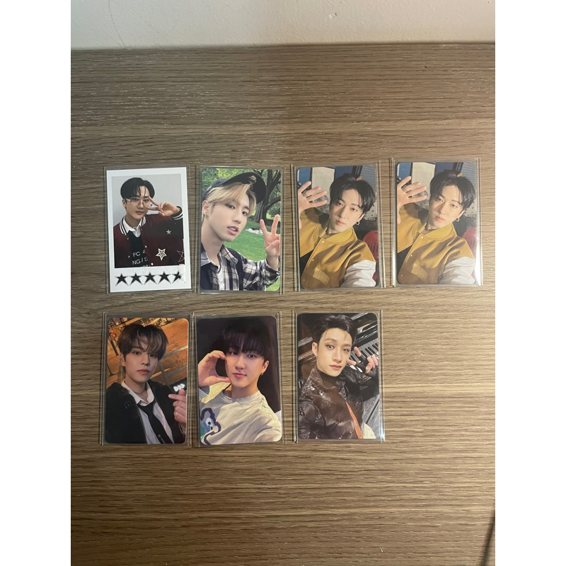 Stray Kids photocard LD R2 SWKR Doubleside MMT VC Ver B Han Changbin Seungmin Bang Chan