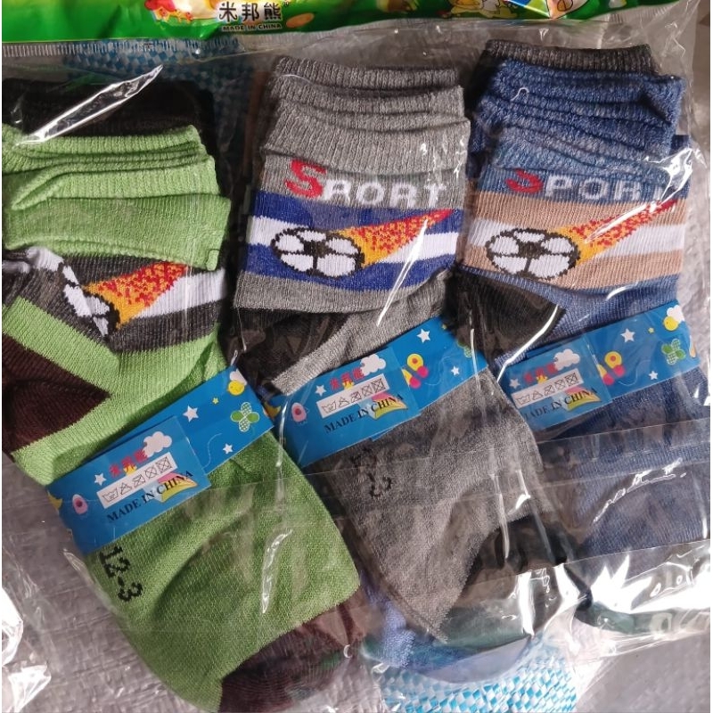 Grosir Kaos Kaki 12 Pasang Kaos Kaki Anak Kaos Kaki Anak TK Kaos Kaki Anak Laki Laki Kaos Kaki Anak 