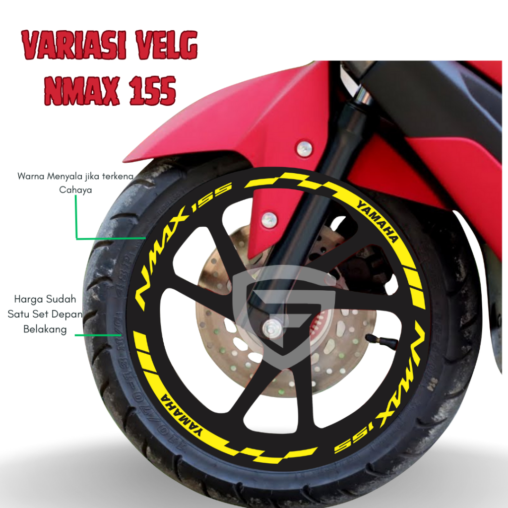 Variasi Velg Nmax 155, Nmax Old | Cutting Stiker Nmax 155 | Variasi Motor Nmax 155