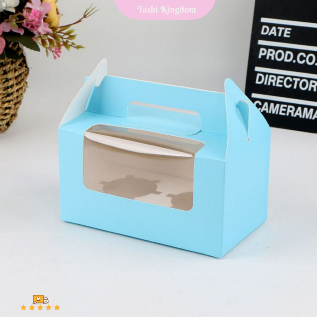 

Kotak Kado Kue Kotak Mika cupcake box hampers kotak roti paperbox dus cupcake