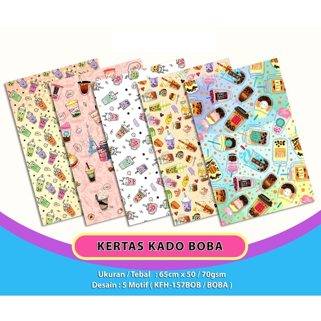 Kertas Kado Squeezy  /Bungkus Kado/Kertas Kado Aesthetic Lucu Murah Isi 10 Pcs