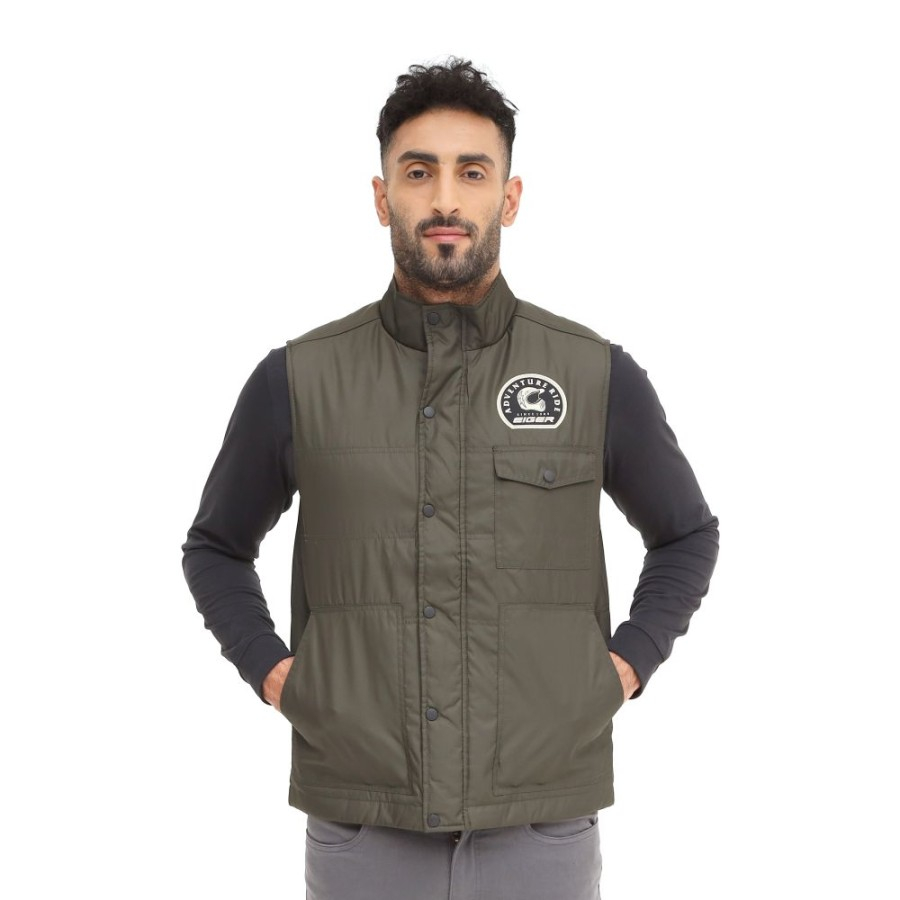 Rompi Eiger1989 Viteza Quilted Vest Jaket Rompi Riding Daily Outdoors