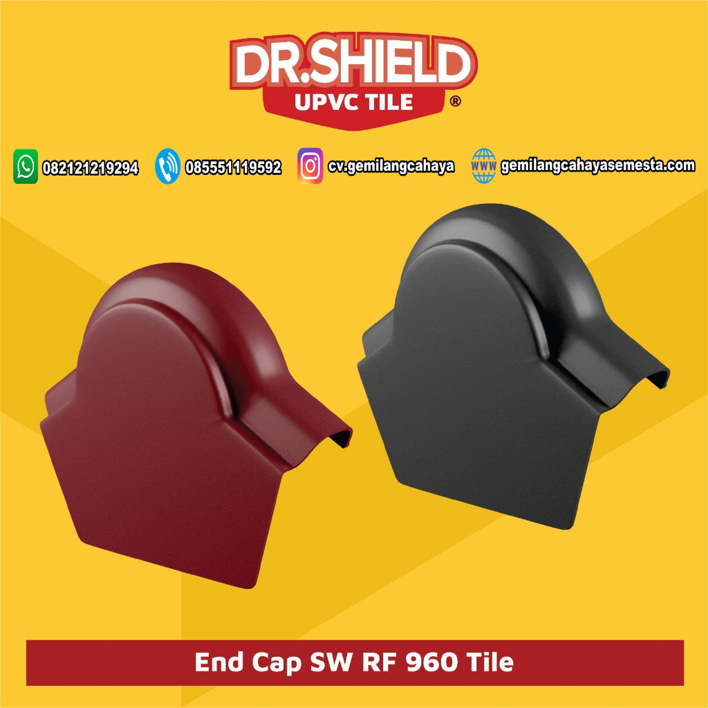 End Cap RF-960 TILE / UPVC ROOF / GENTENG UPVC