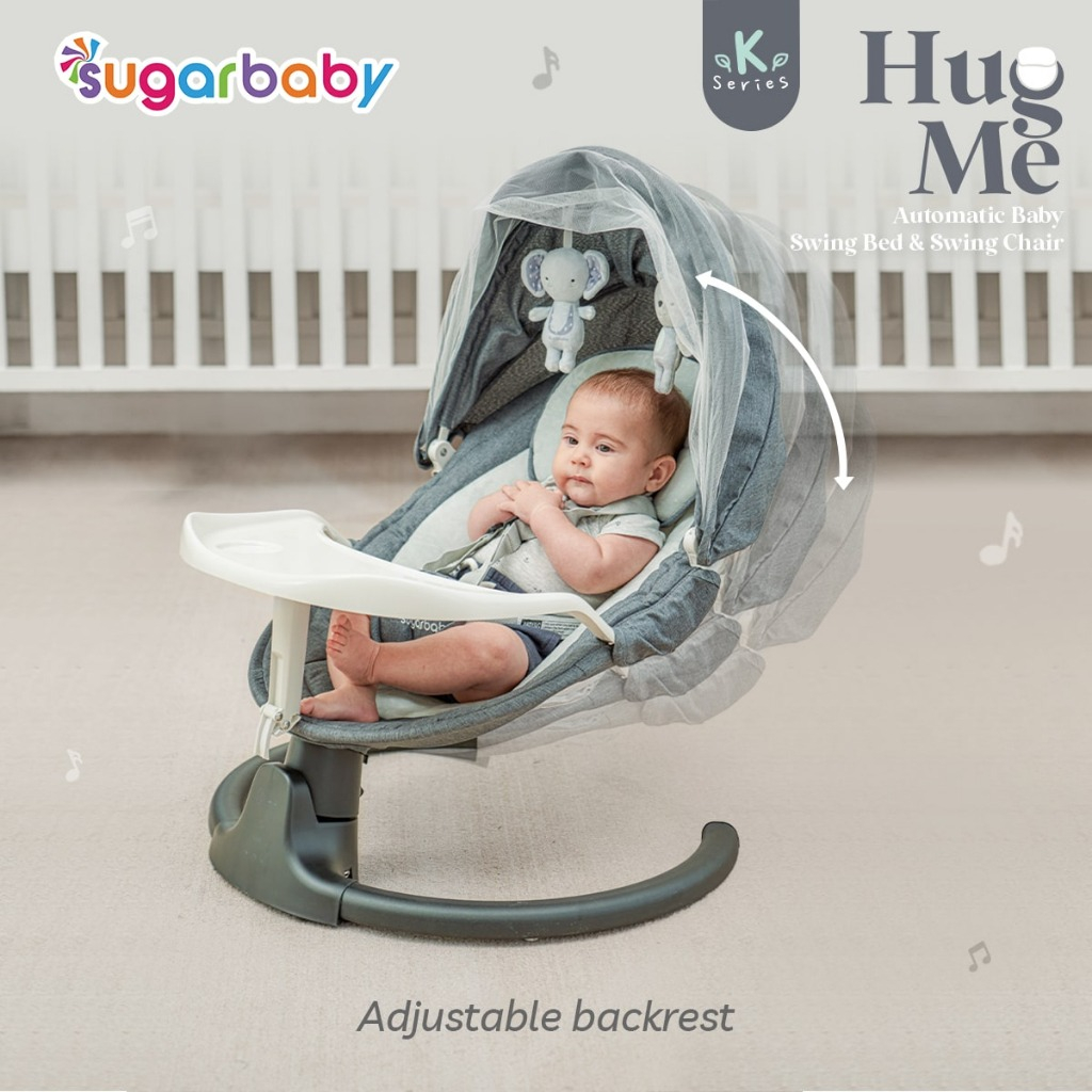 DGT Sugar baby HUG ME Automatic Baby Swing BED & Sugar Baby Hug Me K-SERIES Automatic Baby Swing