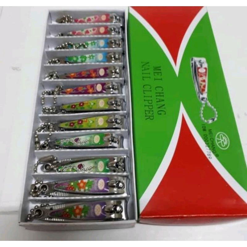 GROSIR isi 12 pcs GUNTING KUKU MOTIF KECIL 1 lusin JEPIT KUKU MURAH