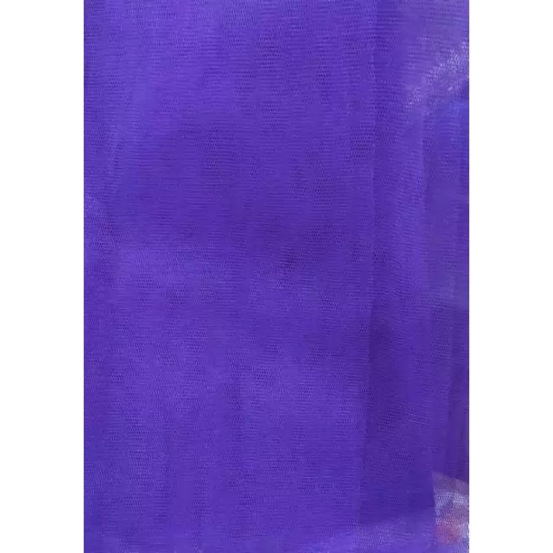 Kain Tile Hampers Warna Ungu Tua