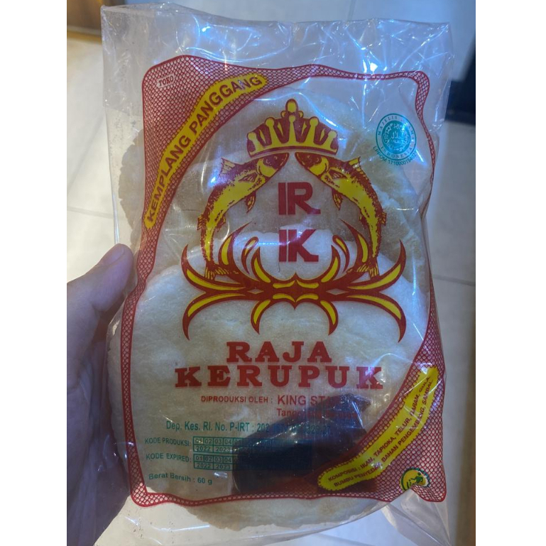 

Kemplang Panggang Raja Kerupuk 60 gr Isi 4 pcs