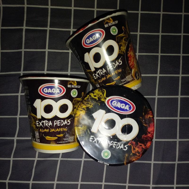 

Mie Gaga 100 Cup Extra Pedas Kuah Jalapeno 75gr