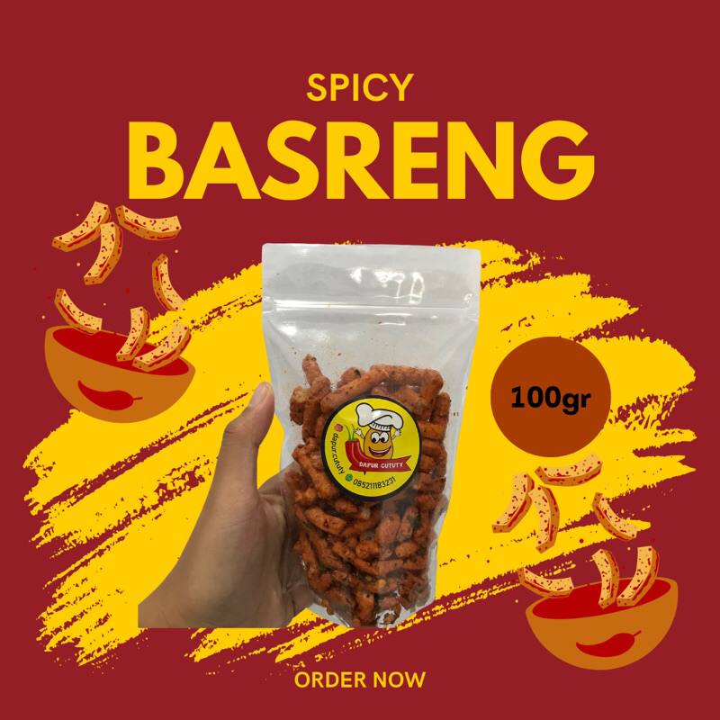 

Basreng Pedas 100gr