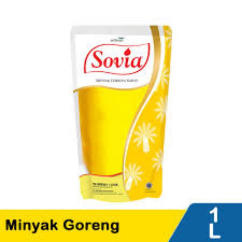 

Minyak goreng Sovia 1L
