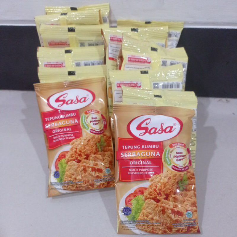 

Tepung Bumbu Serbaguna Sasa 32gr 2 Renceng (20pcs)