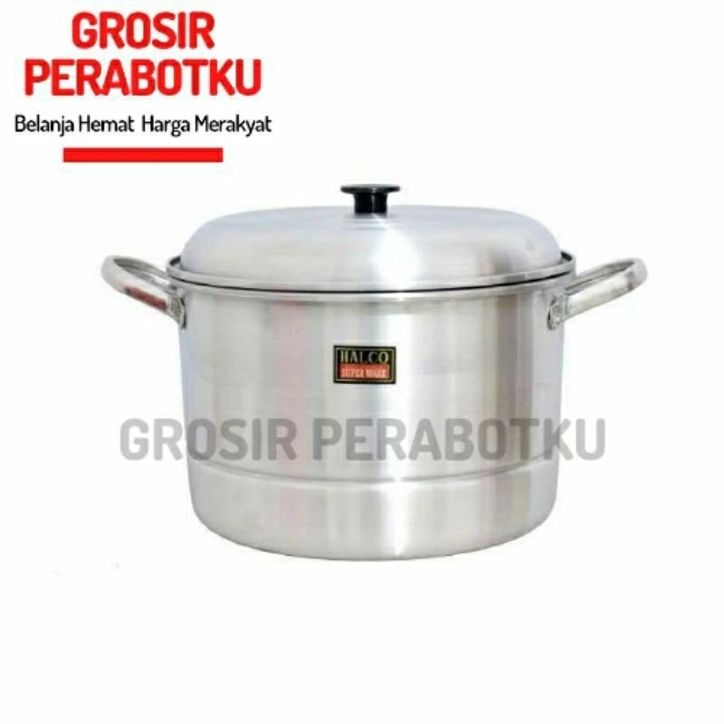 Panci Serbaguna Langseng Kukus Dandang Halco 22cm 24cm 26cm 28cm 32cm 36cm 38cm 40cm